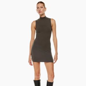 Aritzia Babaton Contour Mockneck Mini Dress